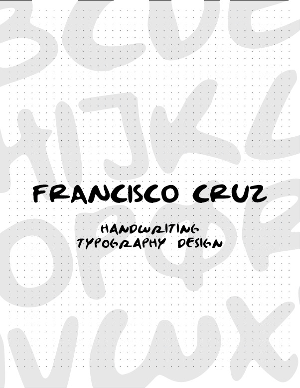 Handmade Typography, cover specimen
