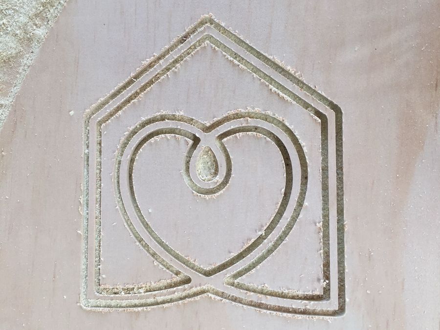 CNC-cut prototype, 3 of 6