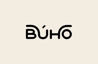 The Búho wordmark on its own
