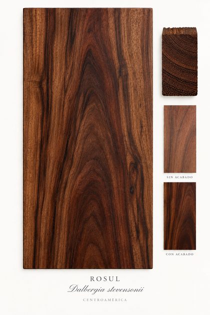 Rosul finished wood grain